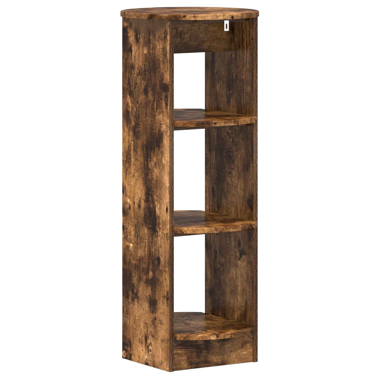 Seitenschrank Geräucherte Eiche 40 x 40 x 100 cm Holzwerkstoff