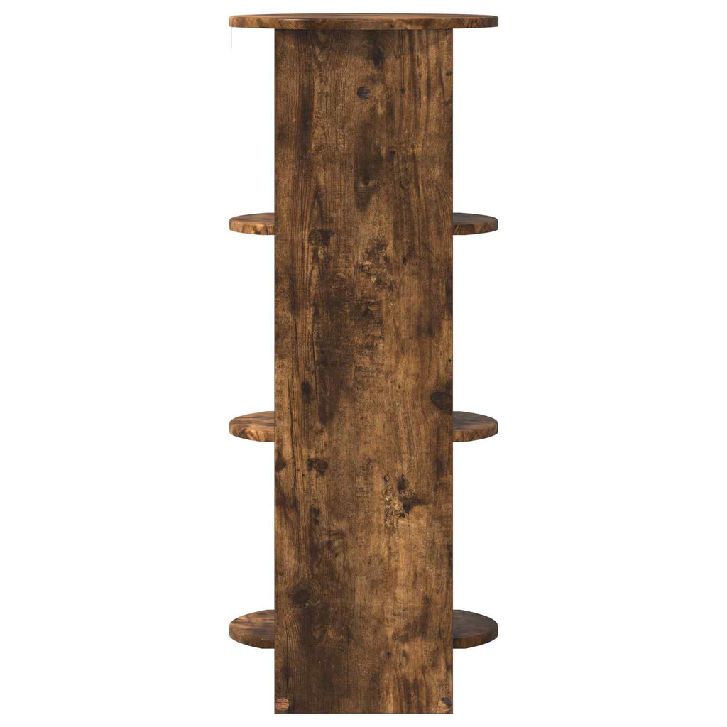 Seitenschrank Geräucherte Eiche 40 x 40 x 100 cm Holzwerkstoff