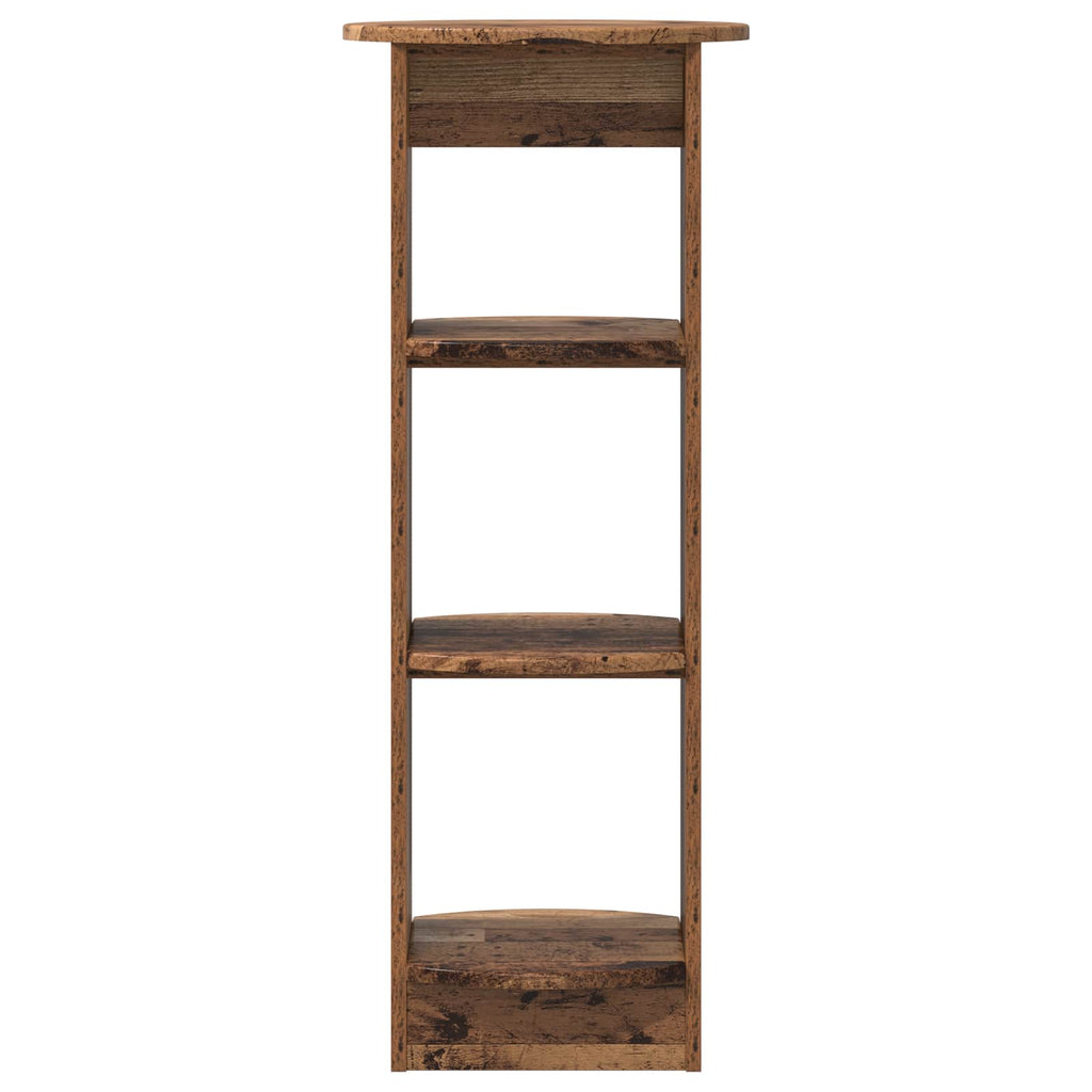 Seitenschrank Altholz 40 x 40 x 100 cm Holzwerkstoff