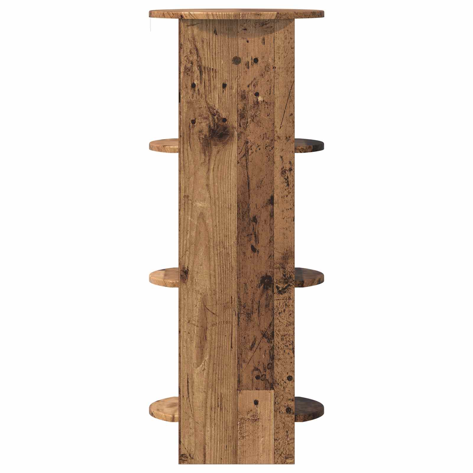 Seitenschrank Altholz 40 x 40 x 100 cm Holzwerkstoff