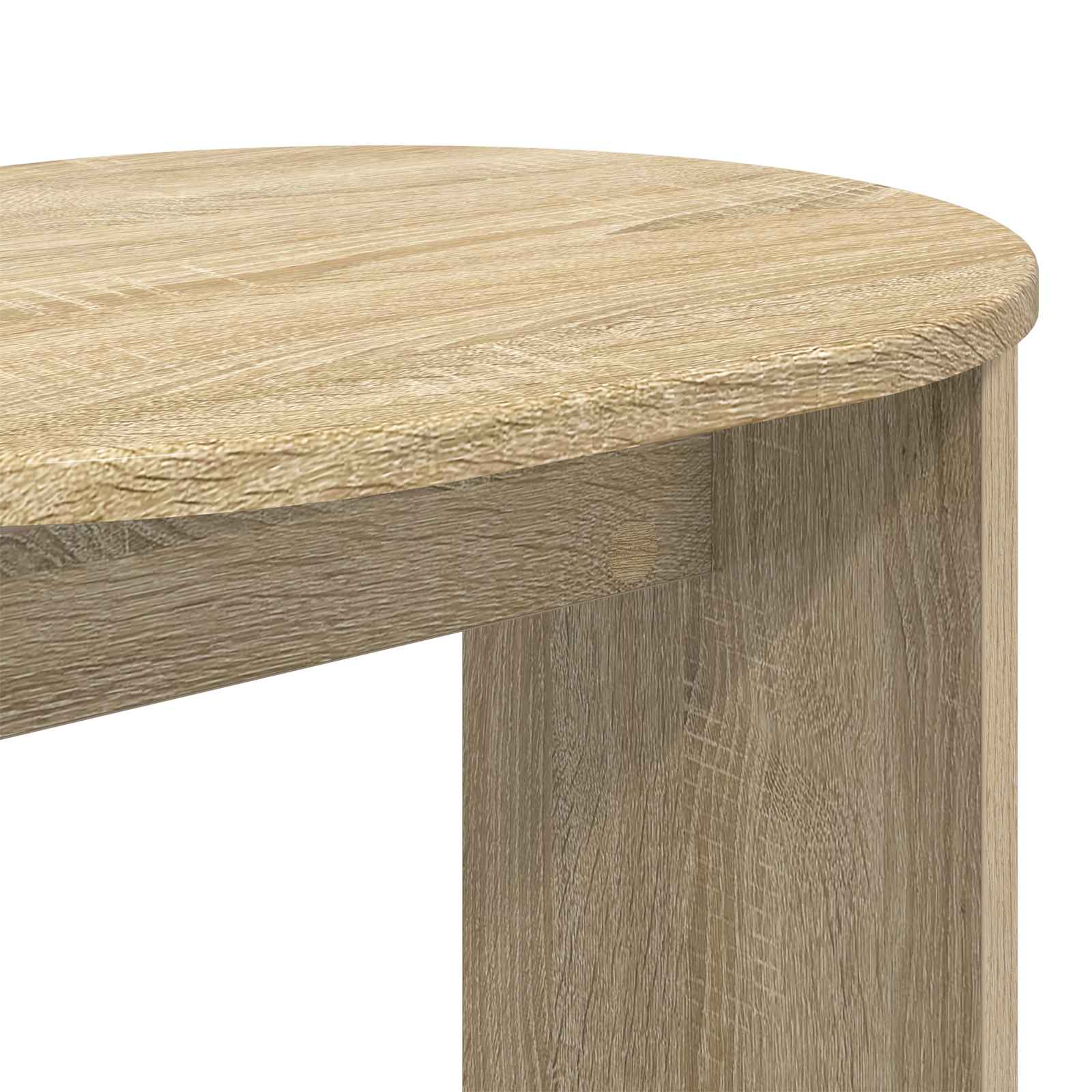 Beistelltisch Sonoma-Eiche 50 x 39,5 x 55 cm Holzwerkstoff