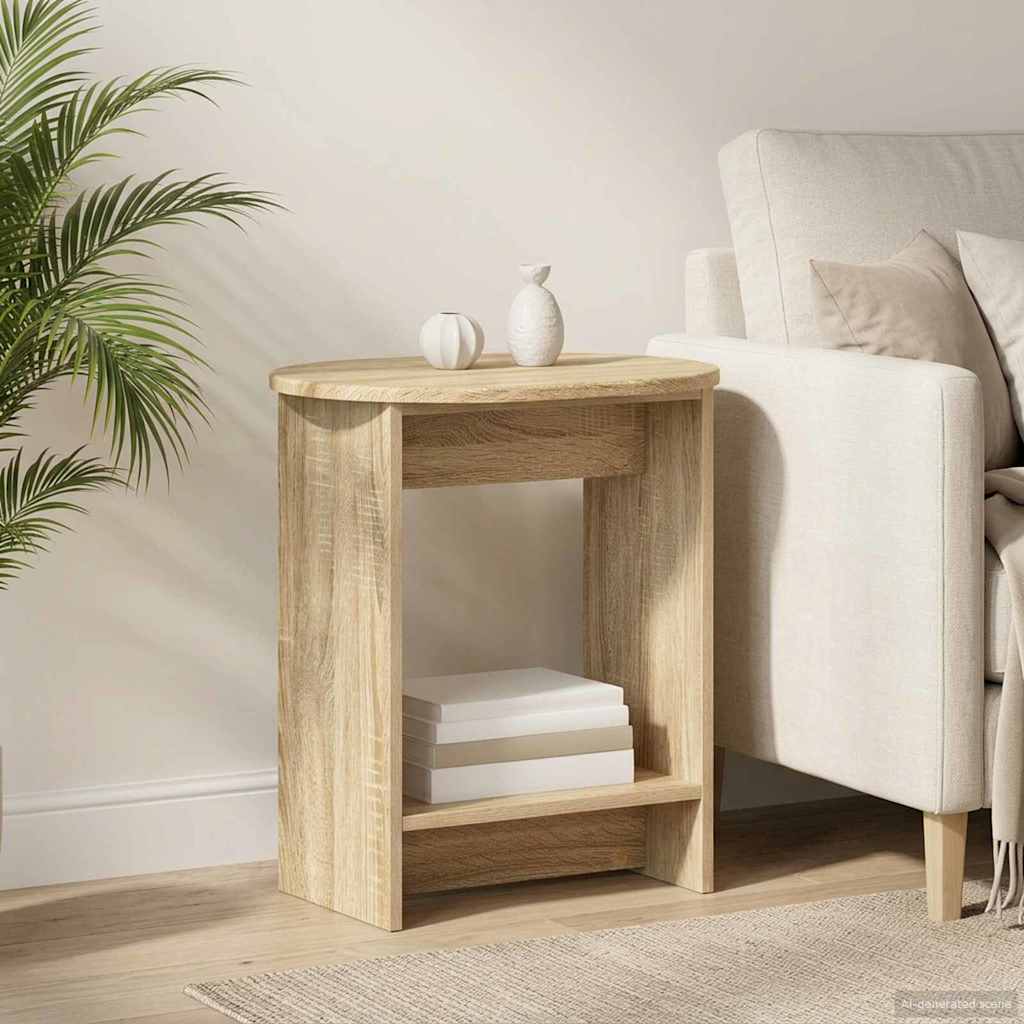 Beistelltisch Sonoma-Eiche 50 x 39,5 x 55 cm Holzwerkstoff