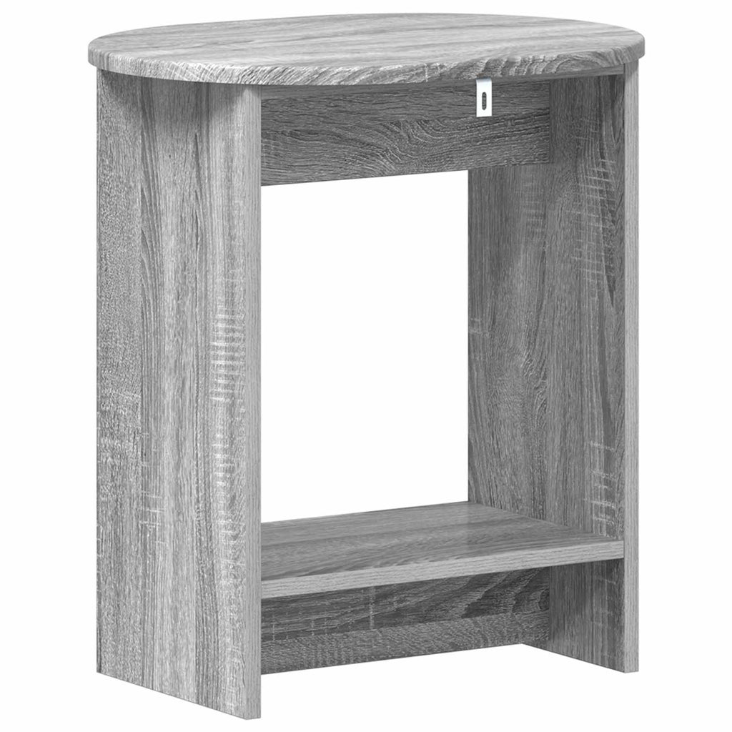 Beistelltisch Graues Sonoma 50 x 39,5 x 55 cm Holzwerkstoff