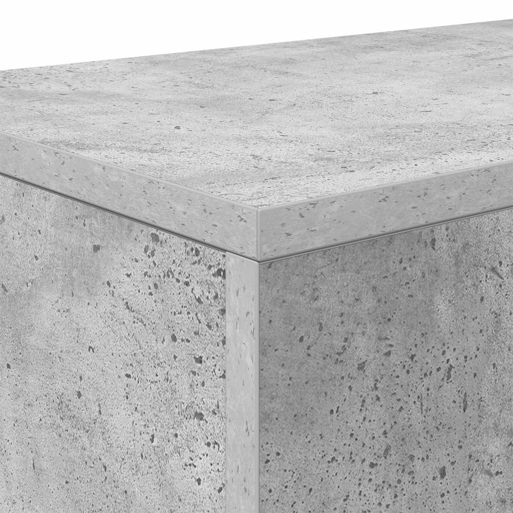 Betongrau 82 x 29 x 74 cm