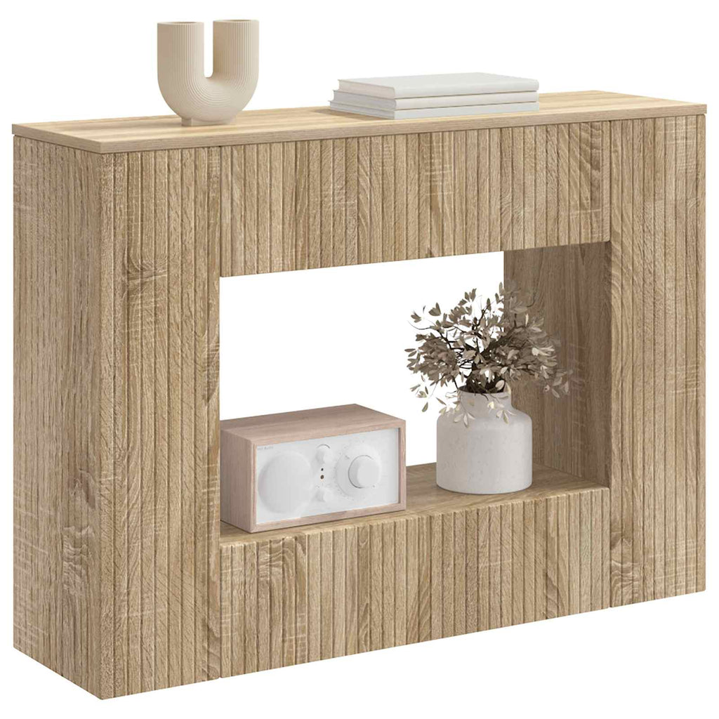 Konsolentisch Sonoma-Eiche 101 x 29 x 74 cm Holzwerkstoff