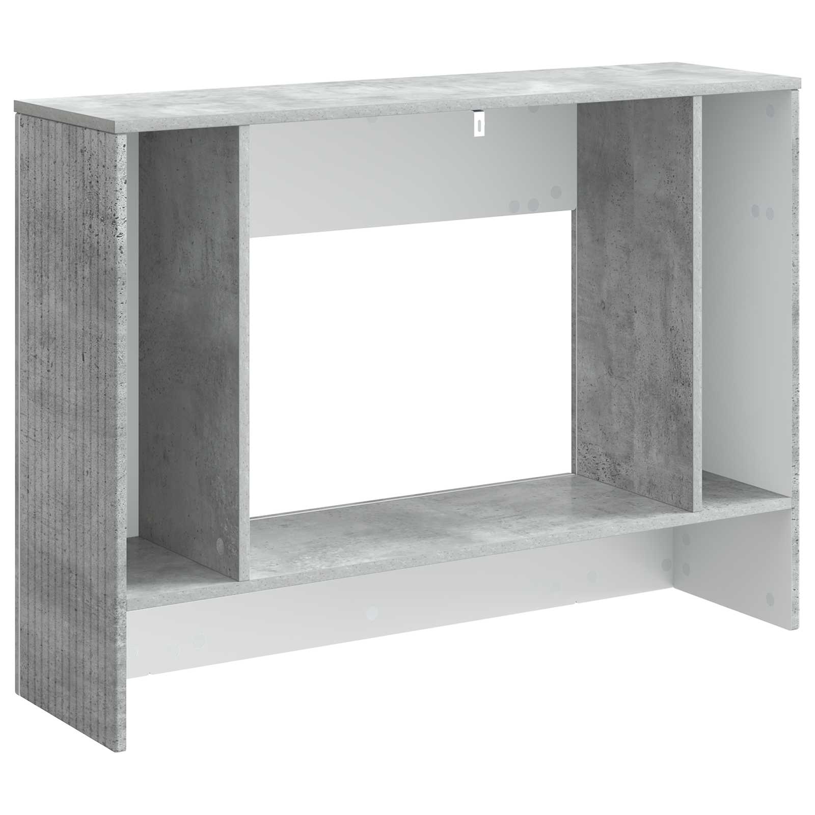 Konsolentisch Betongrau 101 x 29 x 74 cm Holzwerkstoff