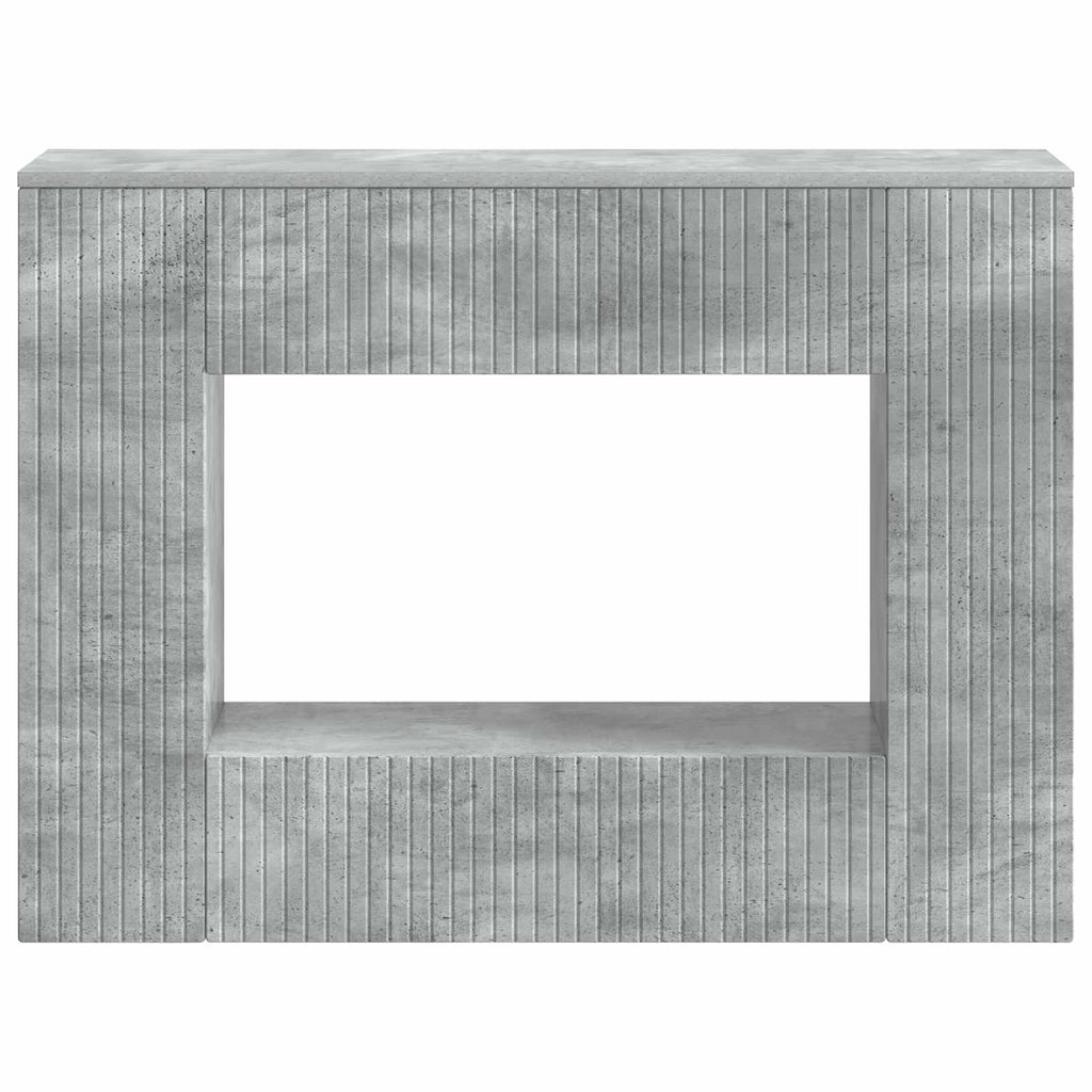 Konsolentisch Betongrau 101 x 29 x 74 cm Holzwerkstoff