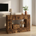 Konsolentisch Geräucherte Eiche 101 x 29 x 74 cm Holzwerkstoff