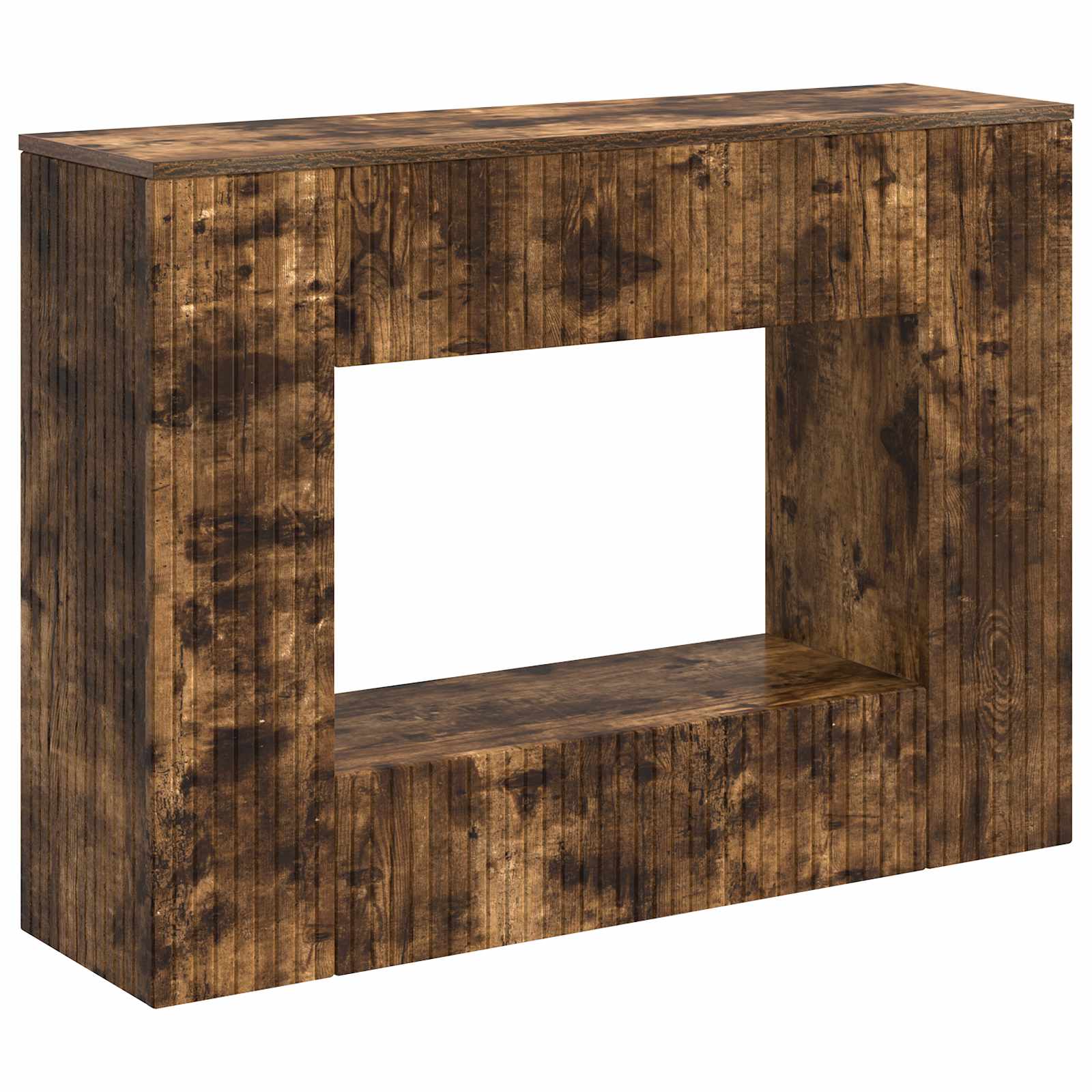 Konsolentisch Geräucherte Eiche 101 x 29 x 74 cm Holzwerkstoff