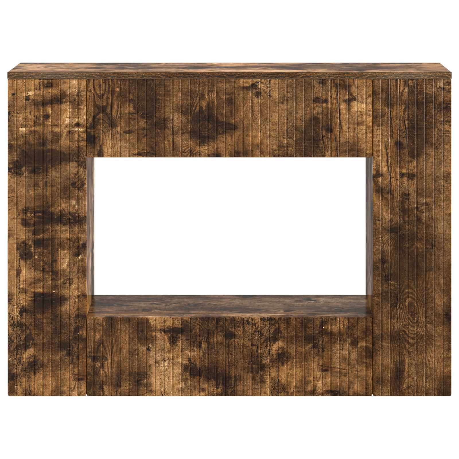 Konsolentisch Geräucherte Eiche 101 x 29 x 74 cm Holzwerkstoff