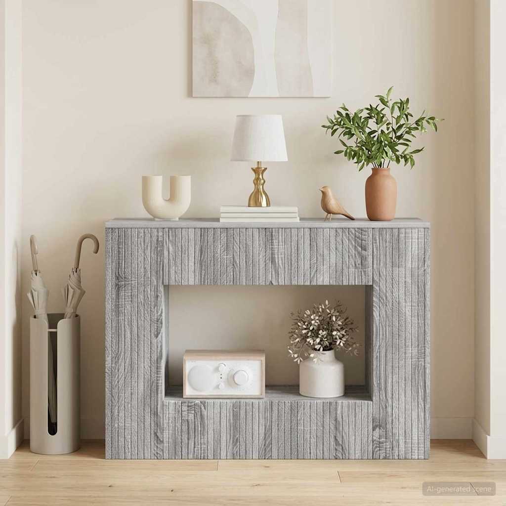Konsolentisch Graues Sonoma 101 x 29 x 74 cm Holzwerkstoff