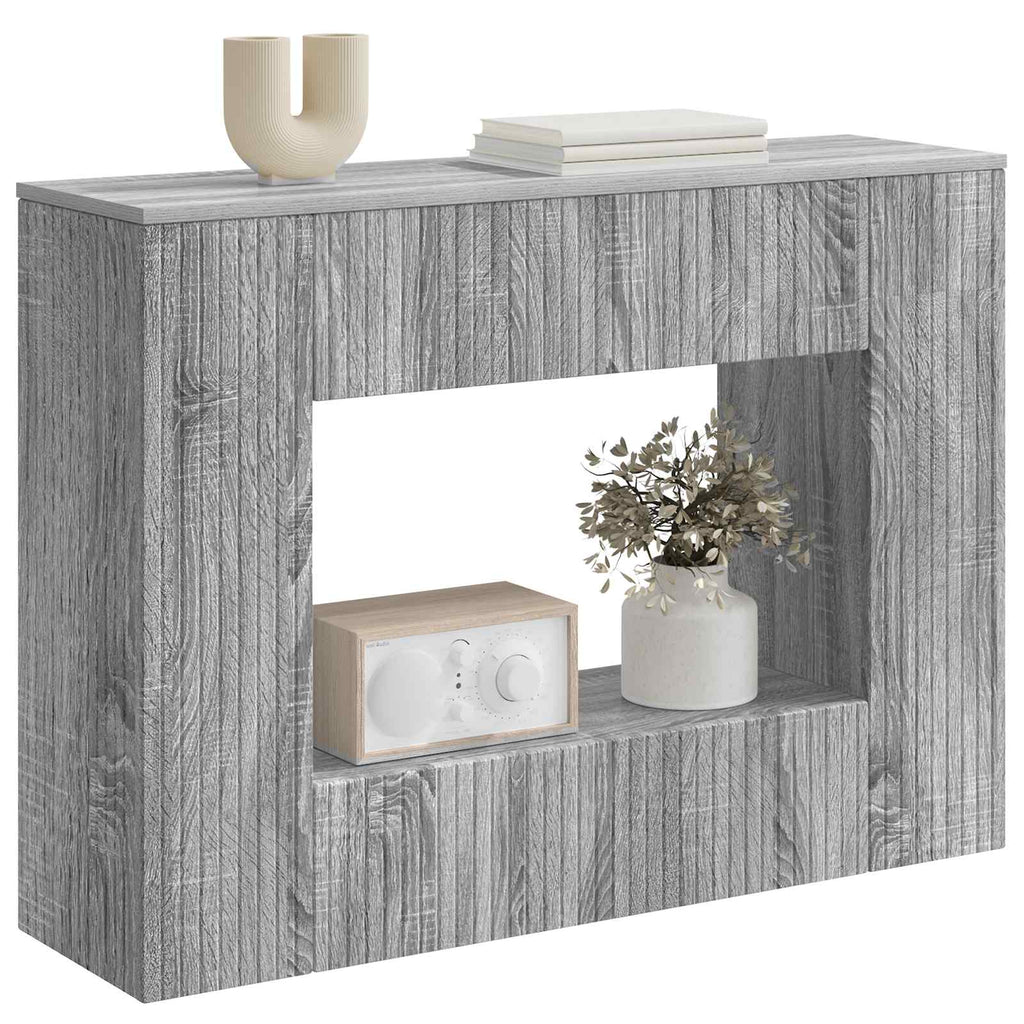 Konsolentisch Graues Sonoma 101 x 29 x 74 cm Holzwerkstoff