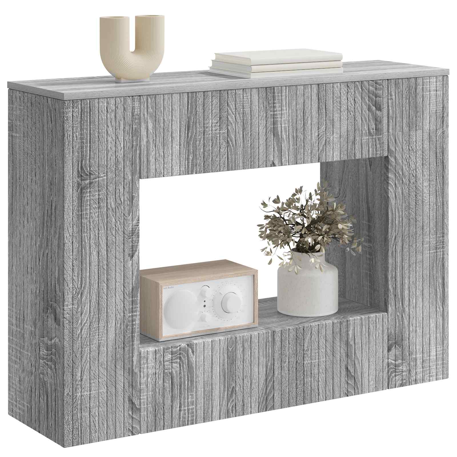 Konsolentisch Graues Sonoma 101 x 29 x 74 cm Holzwerkstoff