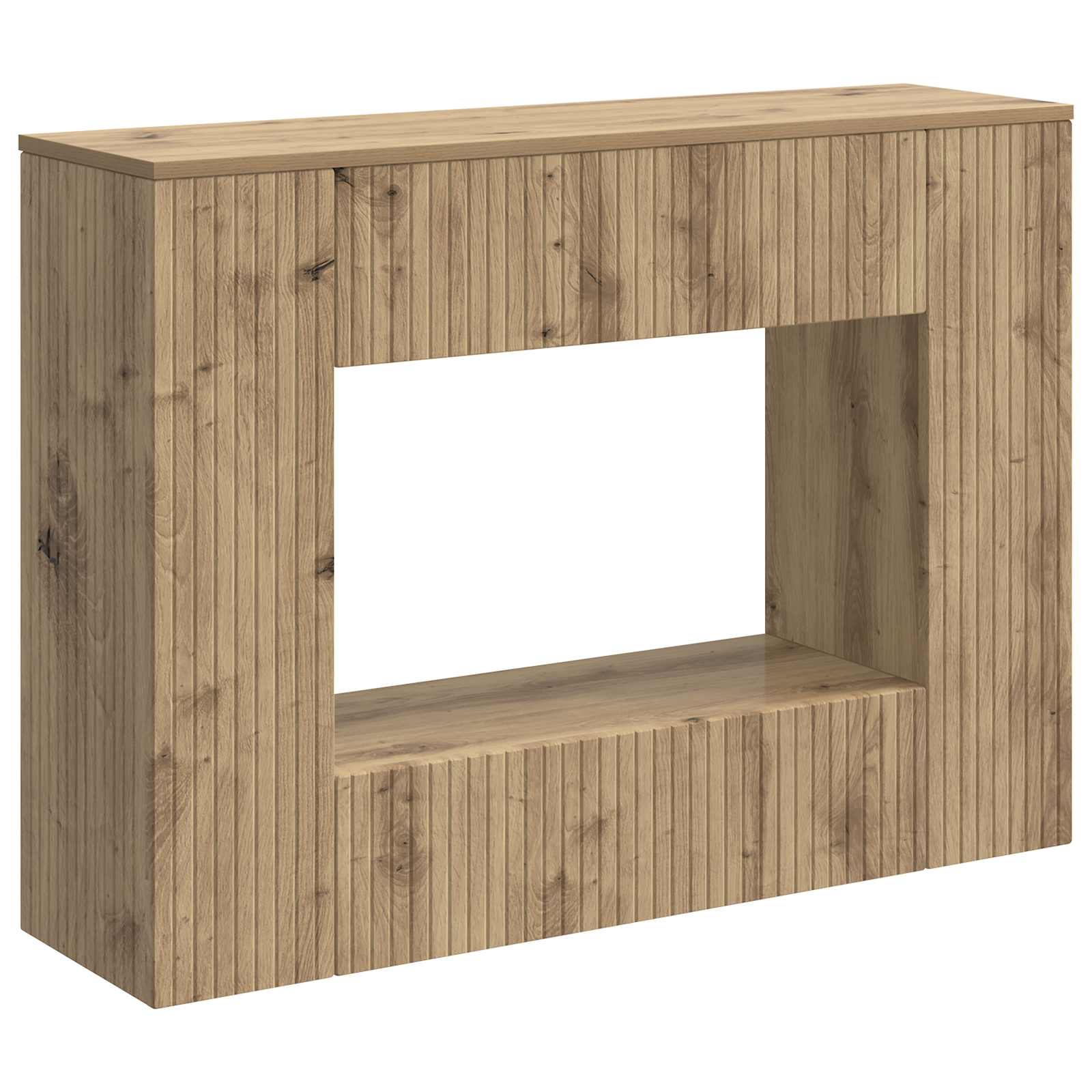Konsolentisch Artisan-Eiche 101 x 29 x 74 cm Holzwerkstoff
