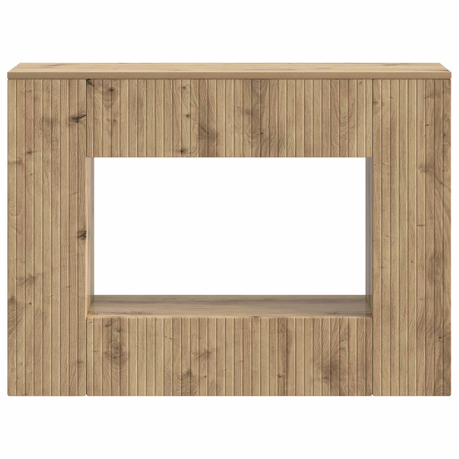Konsolentisch Artisan-Eiche 101 x 29 x 74 cm Holzwerkstoff
