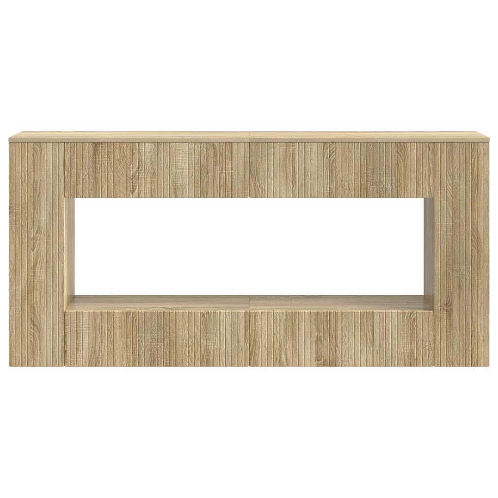 Konsolentisch Sonoma-Eiche 155 x 29 x 74 cm Holzwerkstoff
