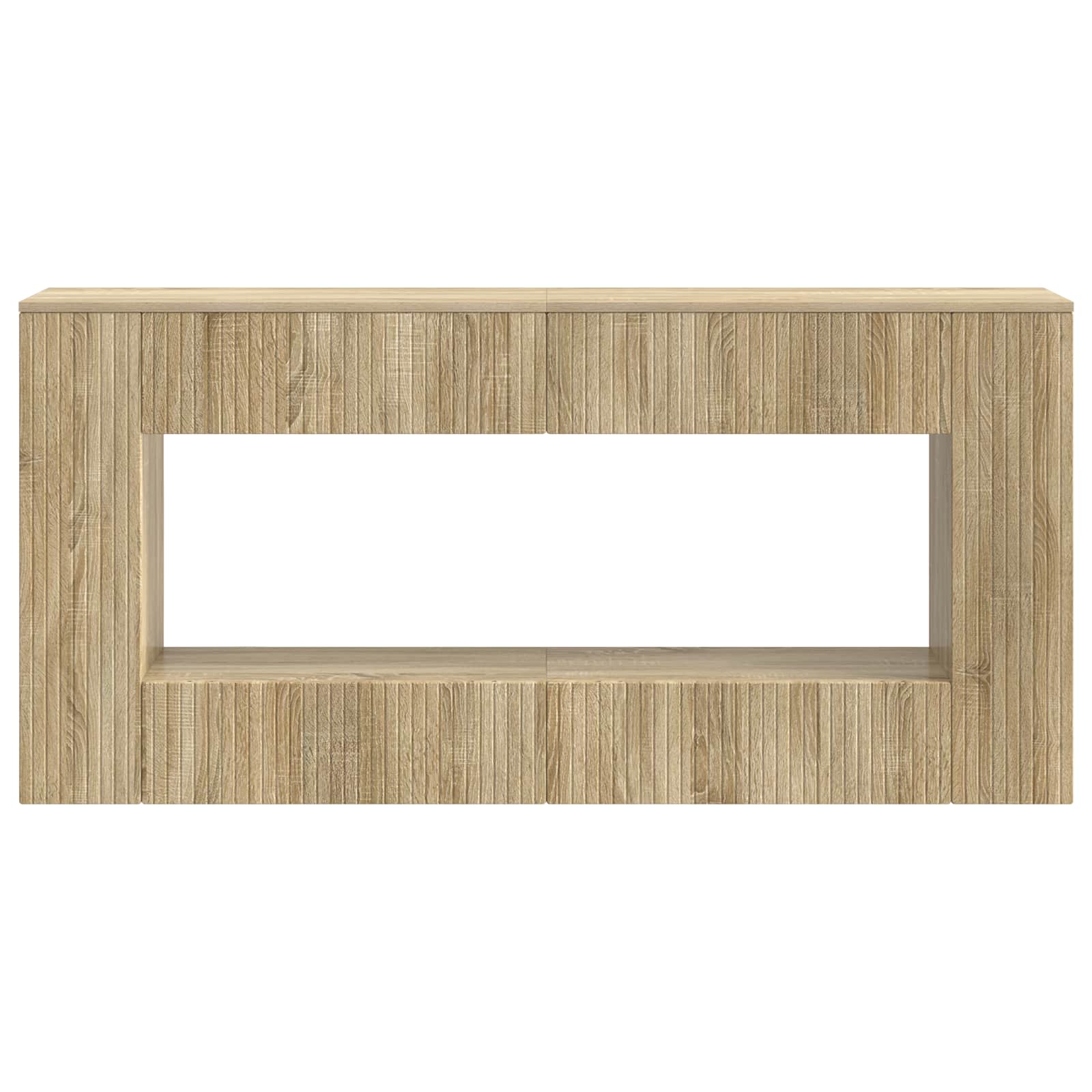 Konsolentisch Sonoma-Eiche 155 x 29 x 74 cm Holzwerkstoff