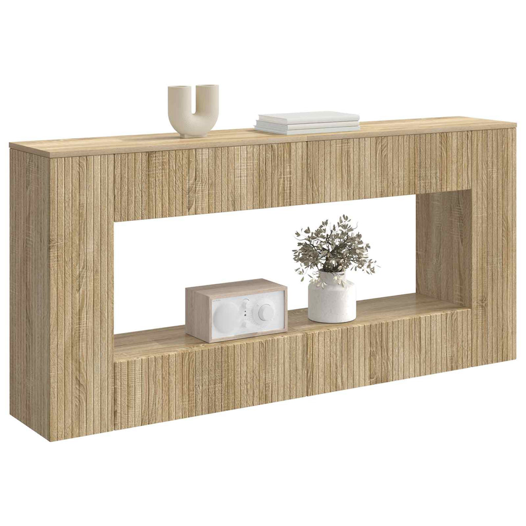 Konsolentisch Sonoma-Eiche 155 x 29 x 74 cm Holzwerkstoff