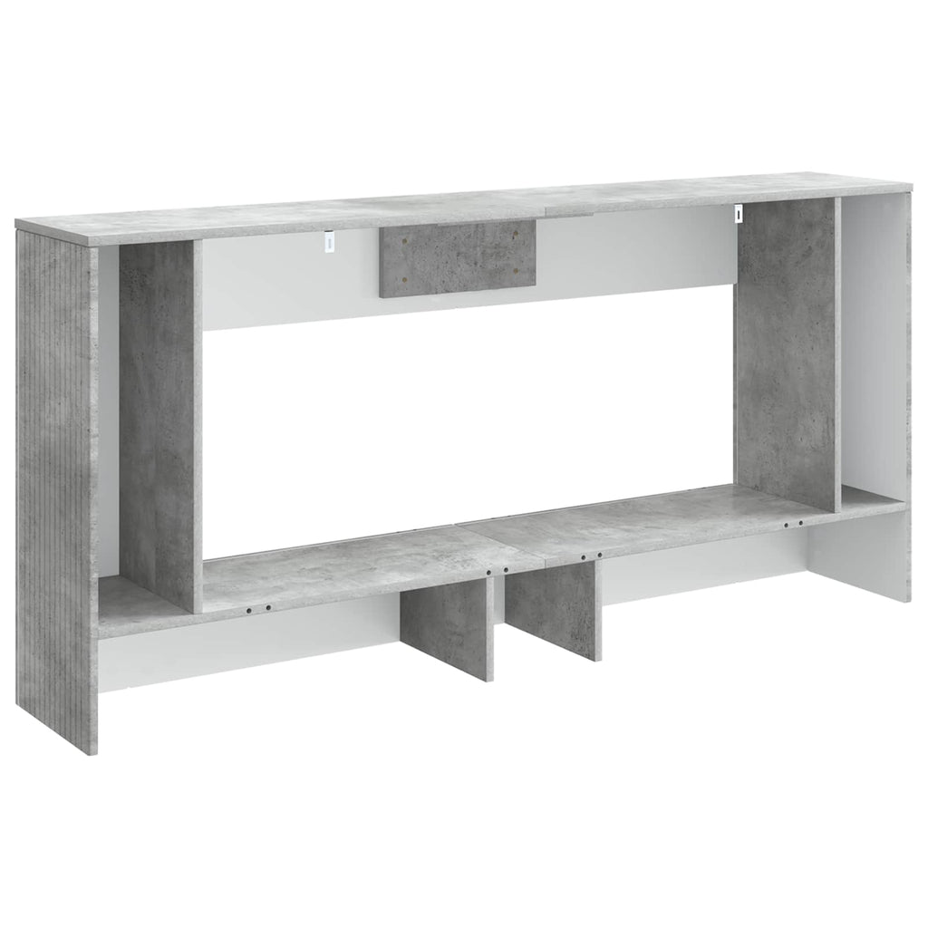 Konsolentisch Betongrau 155 x 29 x 74 cm Holzwerkstoff