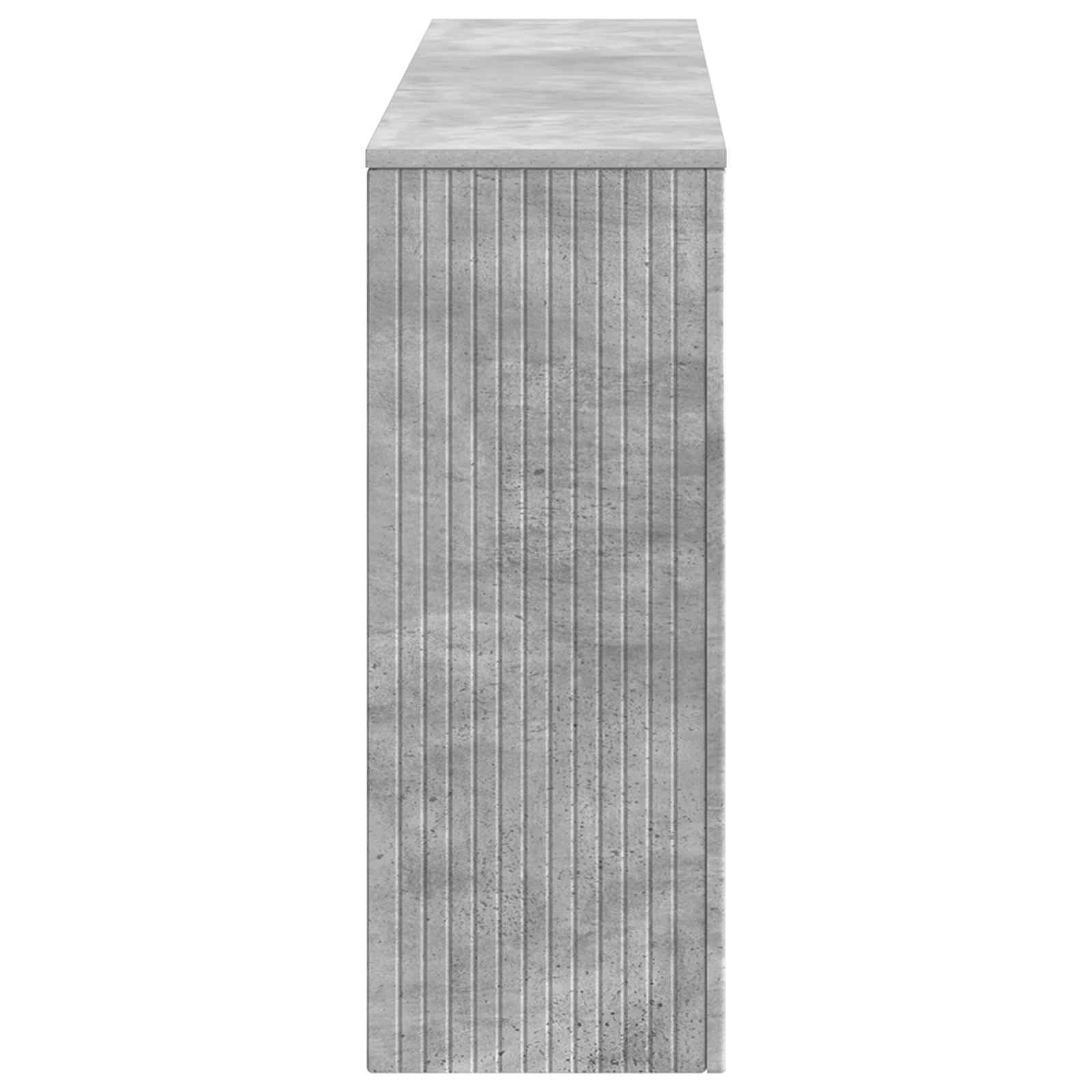 Konsolentisch Betongrau 155 x 29 x 74 cm Holzwerkstoff
