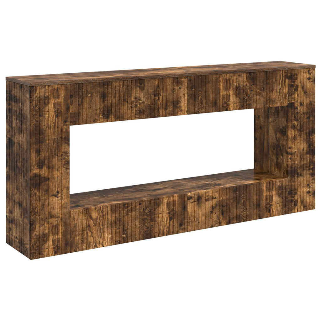 Konsolentisch Geräucherte Eiche 155 x 29 x 74 cm Holzwerkstoff