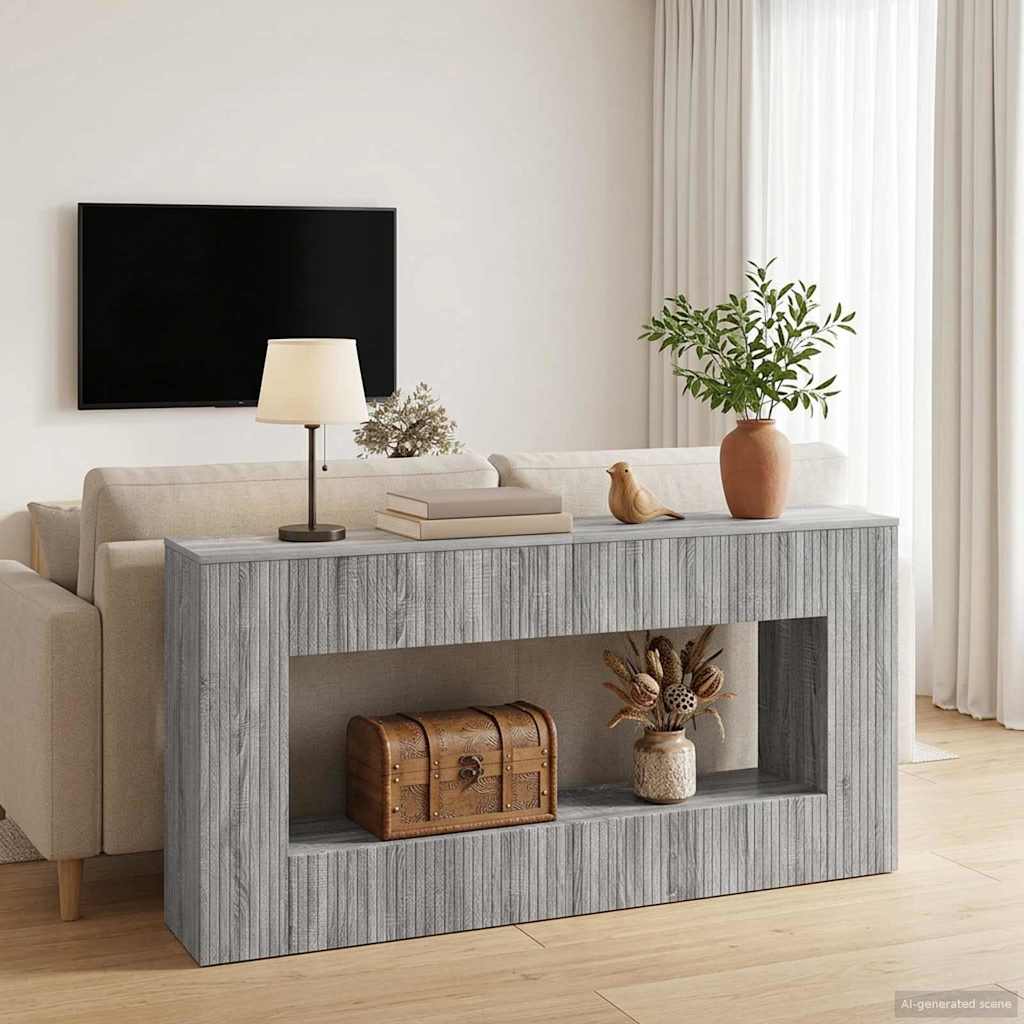 Konsolentisch Graues Sonoma 155 x 29 x 74 cm Holzwerkstoff