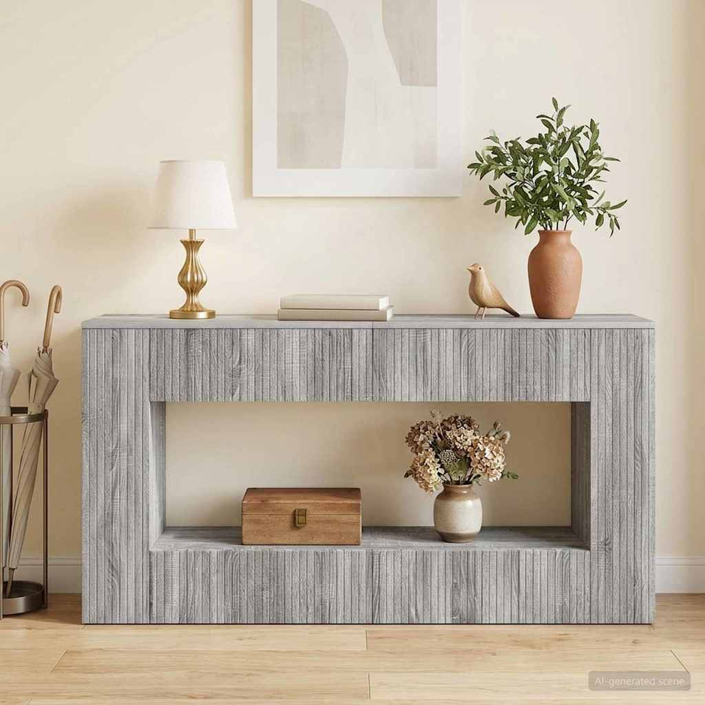 Konsolentisch Graues Sonoma 155 x 29 x 74 cm Holzwerkstoff
