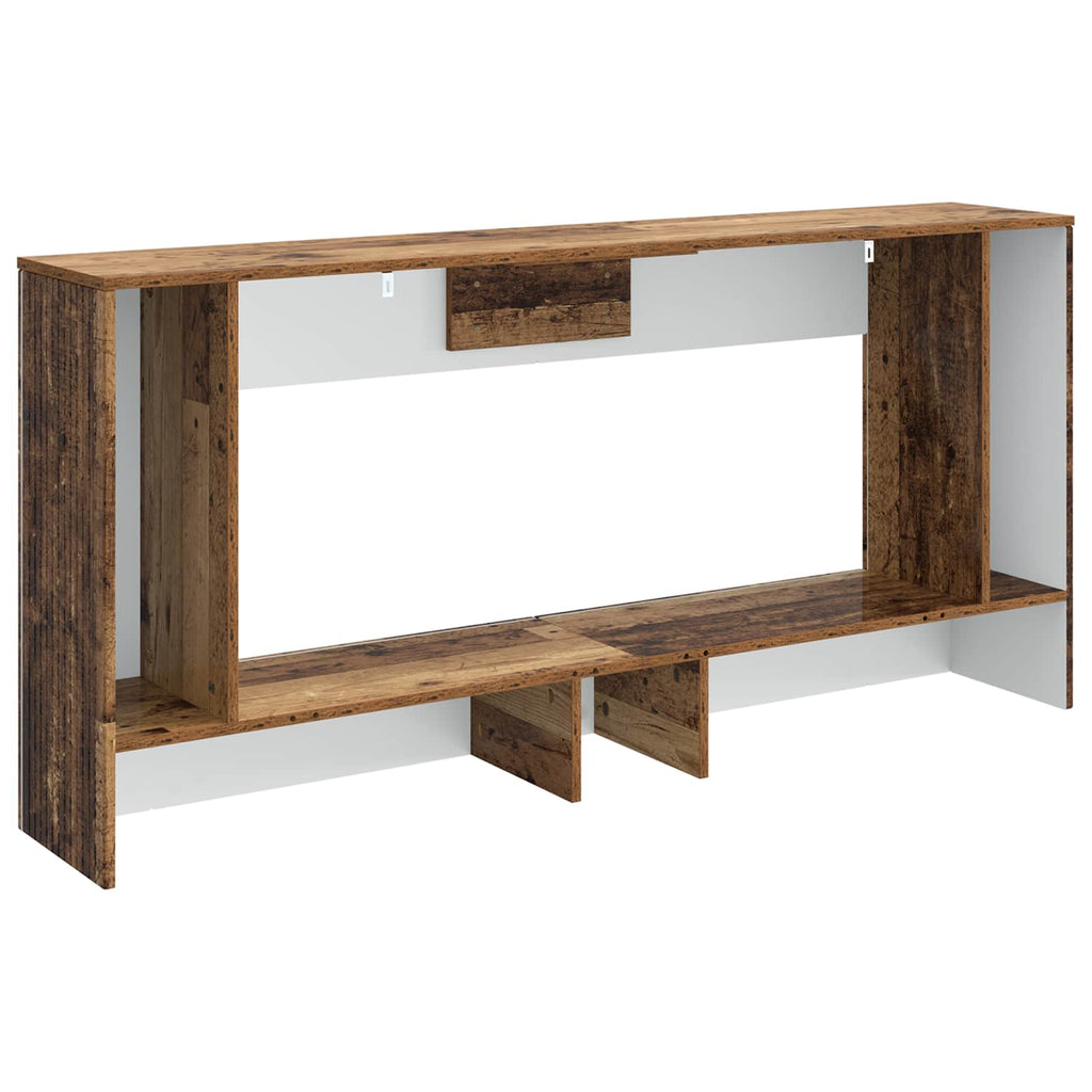 Konsolentisch Gestreift Altholz 155 x 29 x 74 cm Holzwerkstoff