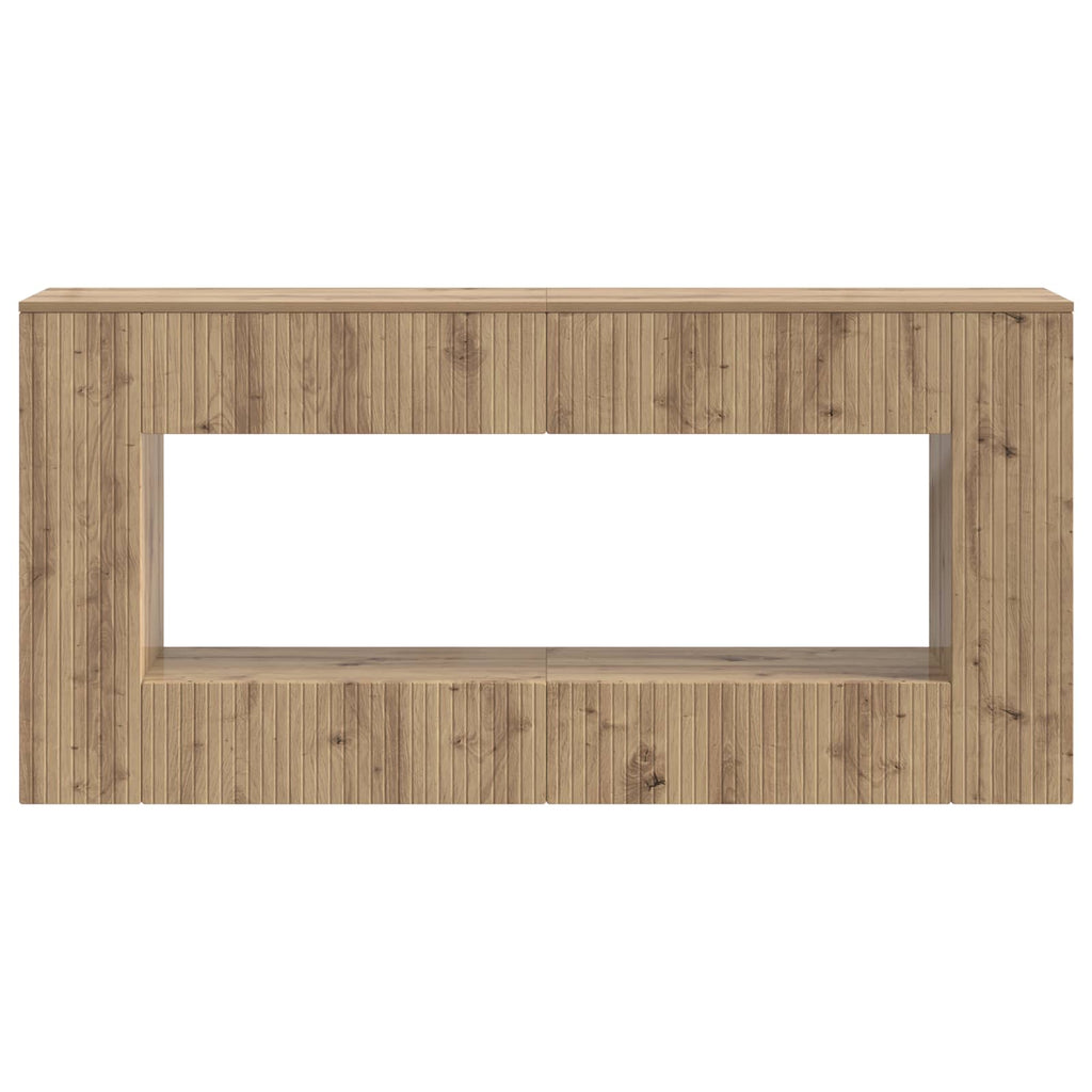 Konsolentisch Artisan-Eiche 155 x 29 x 74 cm Holzwerkstoff
