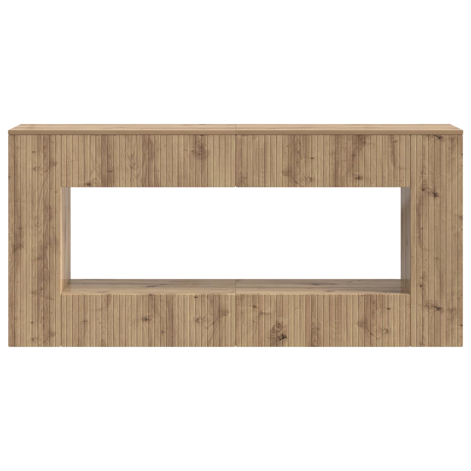 Konsolentisch Artisan-Eiche 155 x 29 x 74 cm Holzwerkstoff