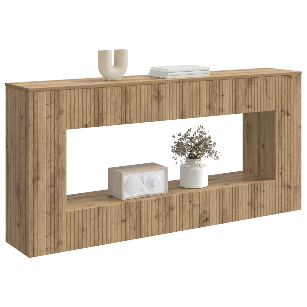 Konsolentisch Artisan-Eiche 155 x 29 x 74 cm Holzwerkstoff
