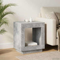 Beistelltisch Betongrau 60 x 40 x 65 cm Holzwerkstoff