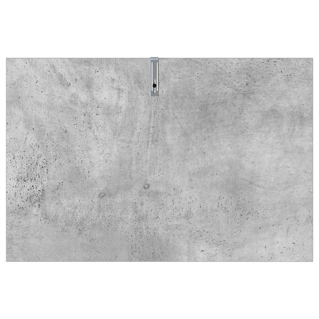 Beistelltisch Betongrau 60 x 40 x 65 cm Holzwerkstoff