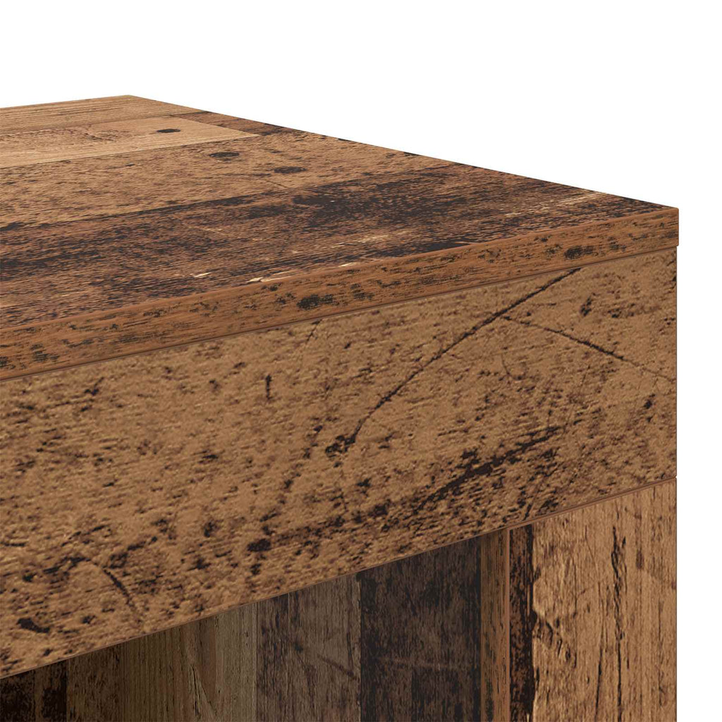 Beistelltisch Altholz 60 x 40 x 65 cm Holzwerkstoff