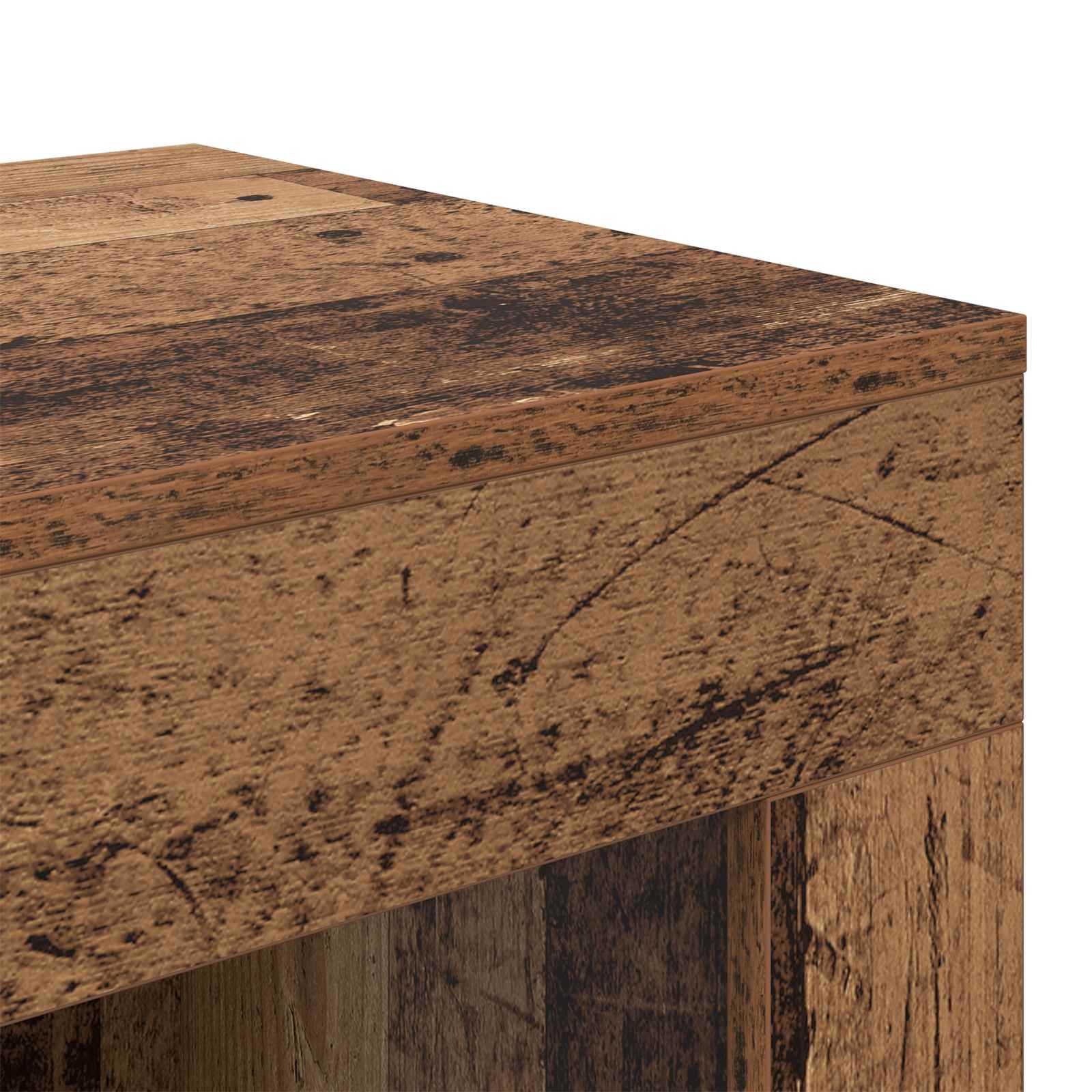 Beistelltisch Altholz 60 x 40 x 65 cm Holzwerkstoff