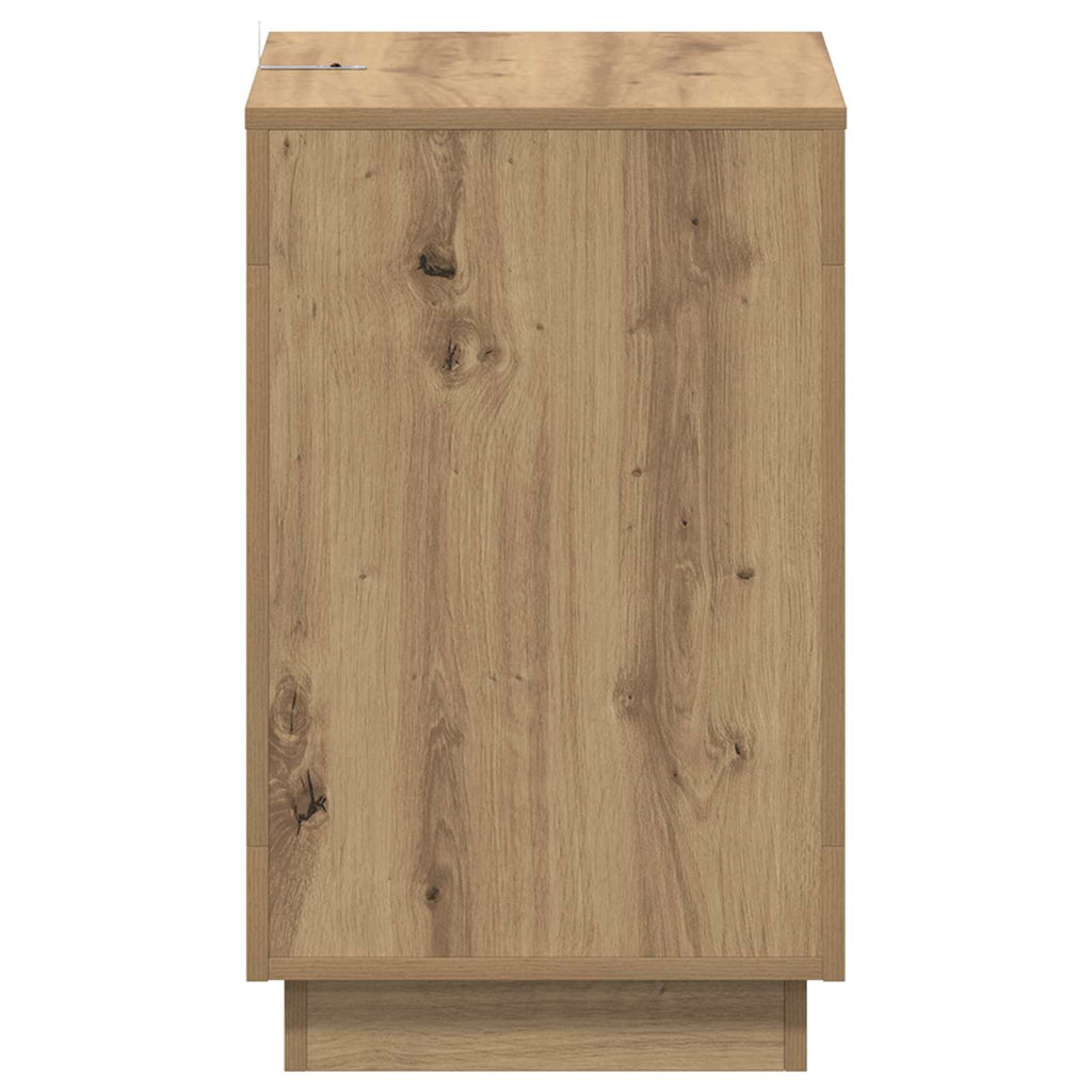Beistelltisch Artisan-Eiche 60 x 40 x 65 cm Holzwerkstoff