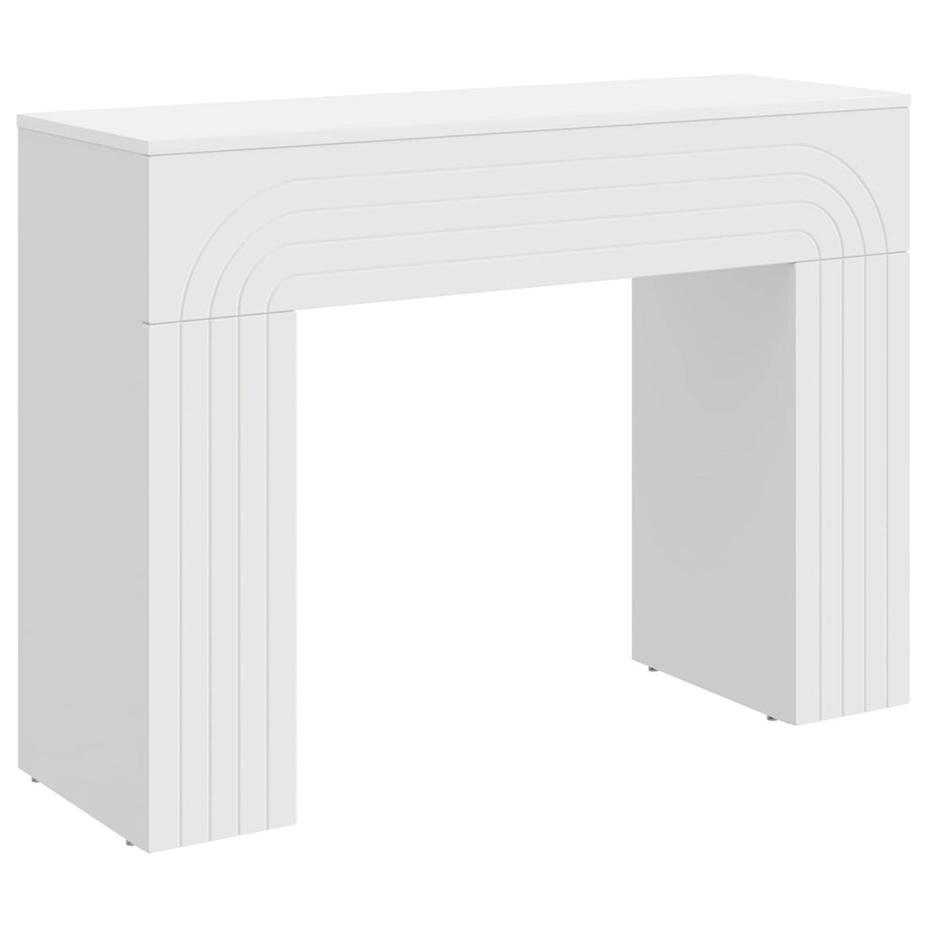 Couchtisch Weiß 102 x 35 x 75 cm Holzwerkstoff