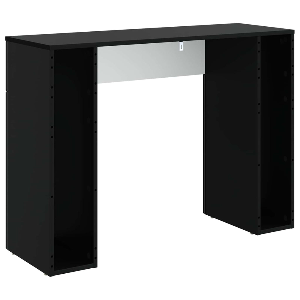 Couchtisch Schwarz 102 x 35 x 75 cm Holzwerkstoff