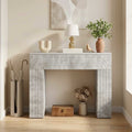 Couchtisch Betongrau 102 x 35 x 75 cm Holzwerkstoff