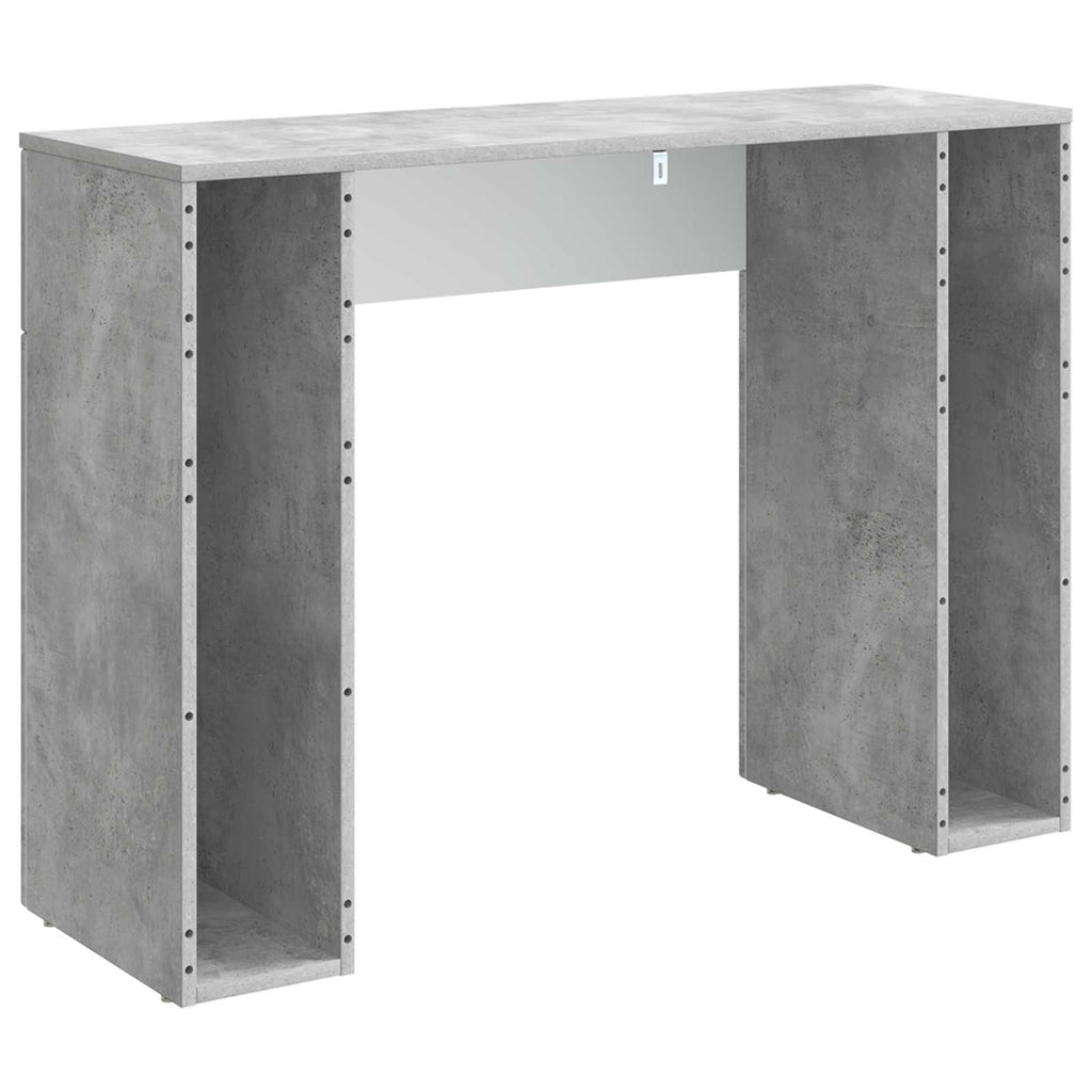 Couchtisch Betongrau 102 x 35 x 75 cm Holzwerkstoff