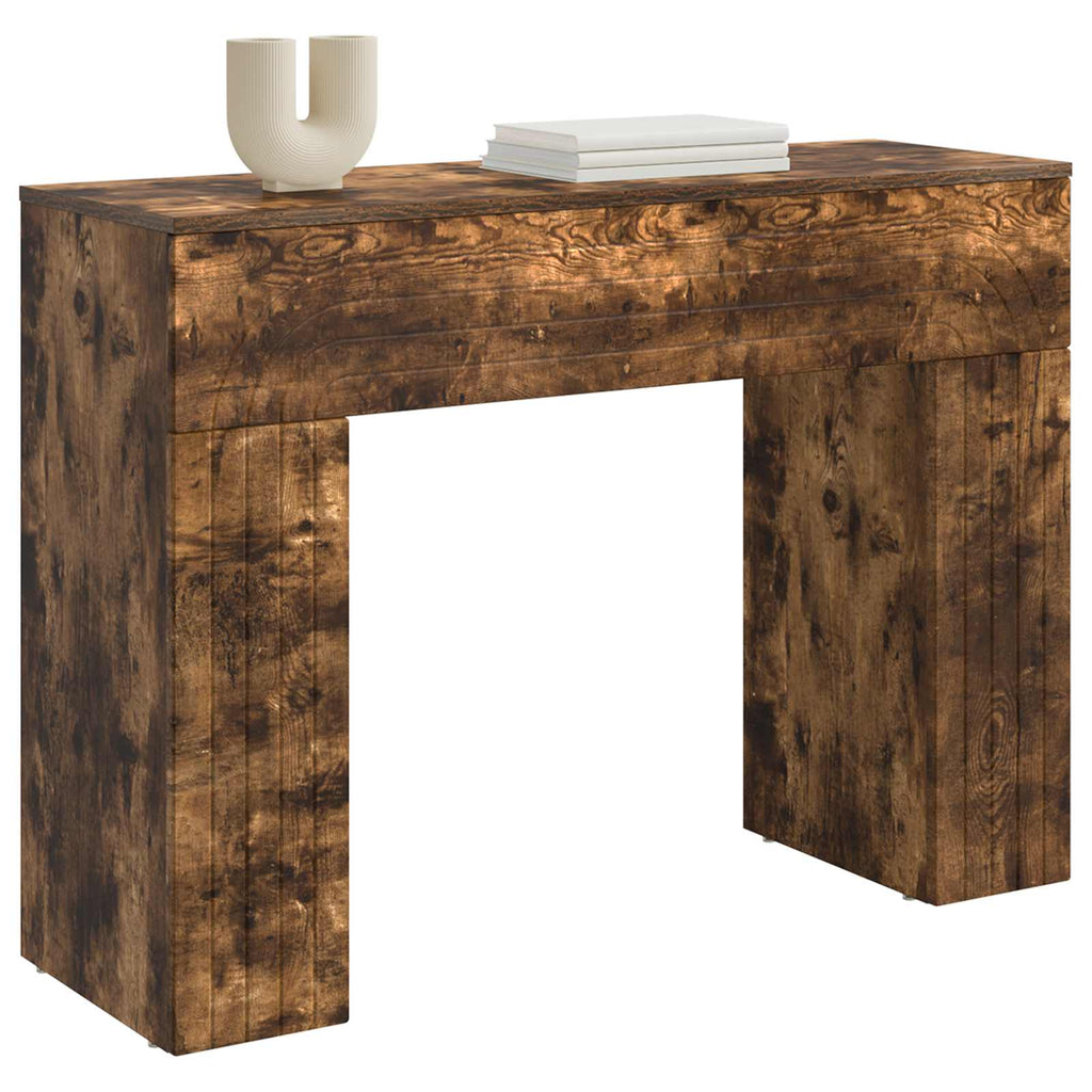 Couchtisch Geräucherte Eiche 102 x 35 x 75 cm Holzwerkstoff