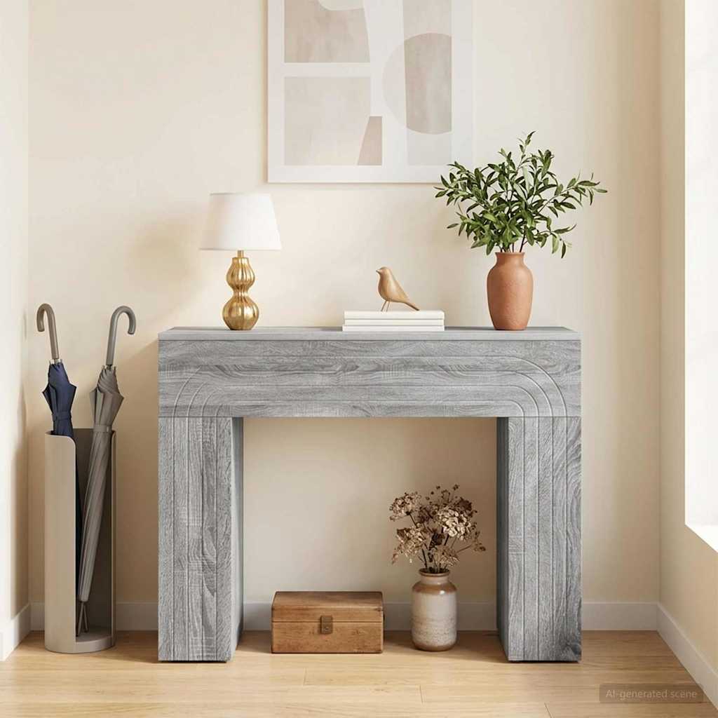Couchtisch Graues Sonoma 102 x 35 x 75 cm Holzwerkstoff