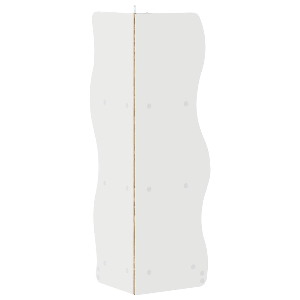 Eckregal mit Regal Sonoma-Eiche 34 x 33 x 102 cm Holzwerkstoff