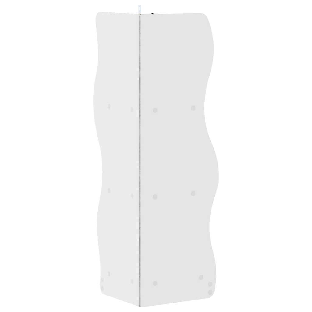 Eckregal mit Regal Betongrau 34 x 33 x 102 cm Holzwerkstoff
