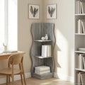 Eckregal mit Regal Graues Sonoma 34 x 33 x 102 cm Holzwerkstoff