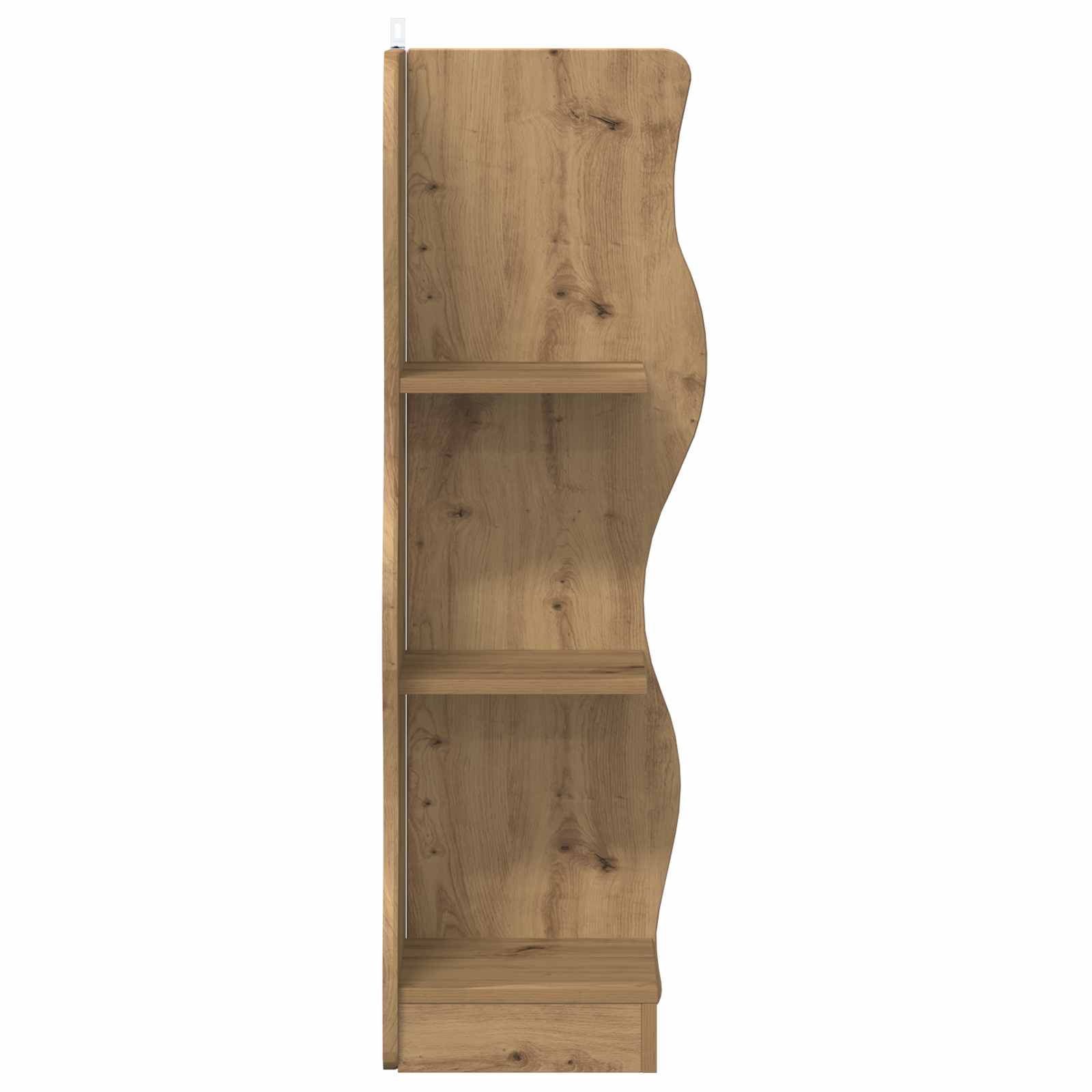Eckregal mit Regal Artisan-Eiche 34 x 33 x 102 cm Holzwerkstoff