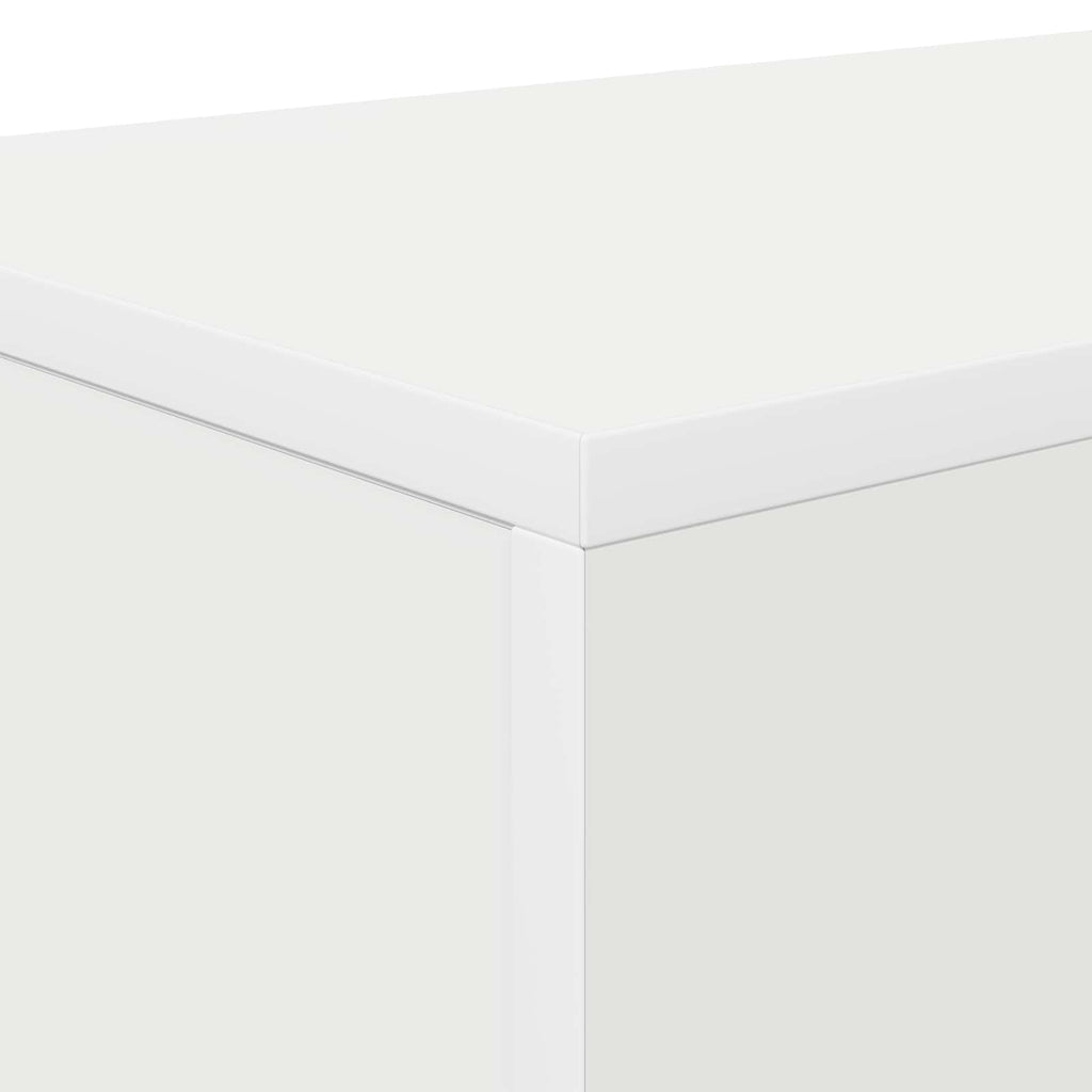 Weiß 101 x 30 x 74 cm