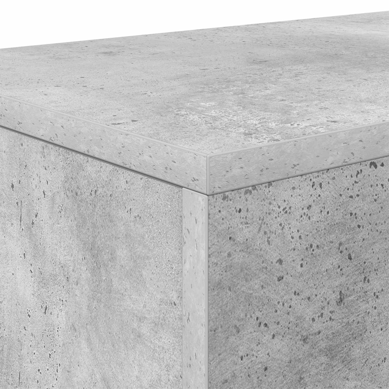 Betongrau 101 x 30 x 74 cm