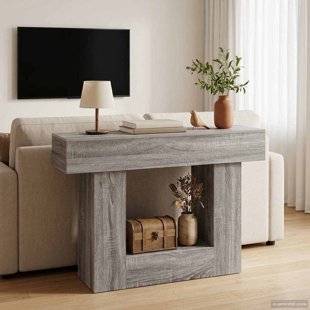 Graues Sonoma 101 x 30 x 74 cm