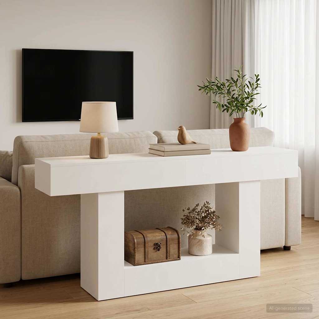 Weiß 160 x 30 x 74 cm
